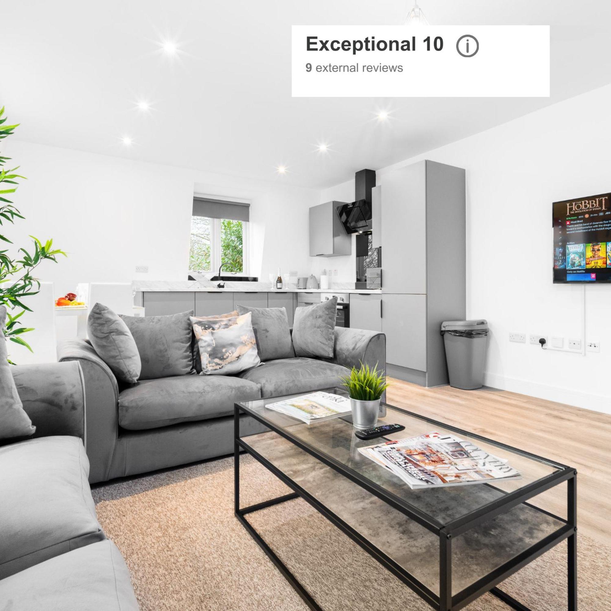 Stylish 2 Bedroom Apartment - Balcony - Secure Parking - Top Rated - 5Mc Birmingham Buitenkant foto