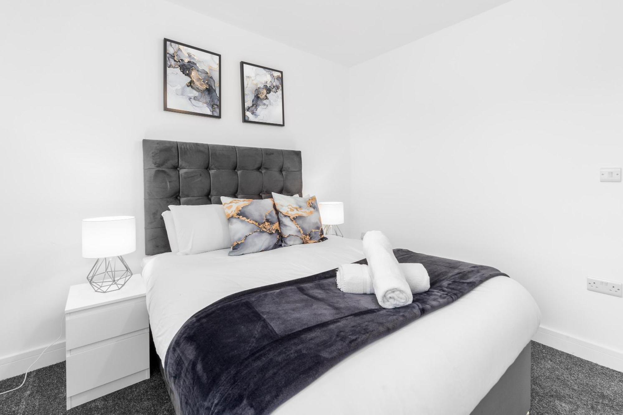 Stylish 2 Bedroom Apartment - Balcony - Secure Parking - Top Rated - 5Mc Birmingham Buitenkant foto